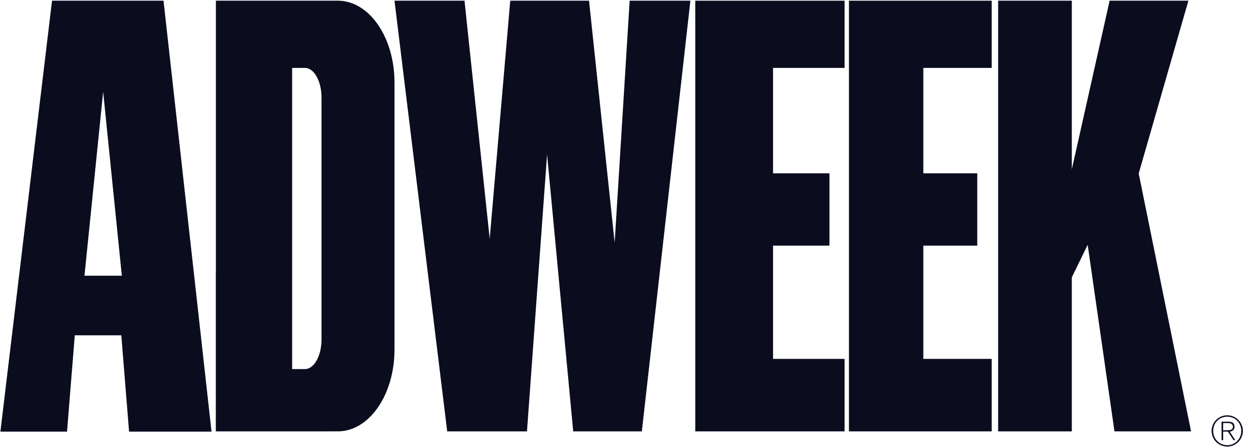 Adweek logo - the word Adweek written out in all capital letters