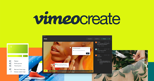 Screenshot of Vimeo Create