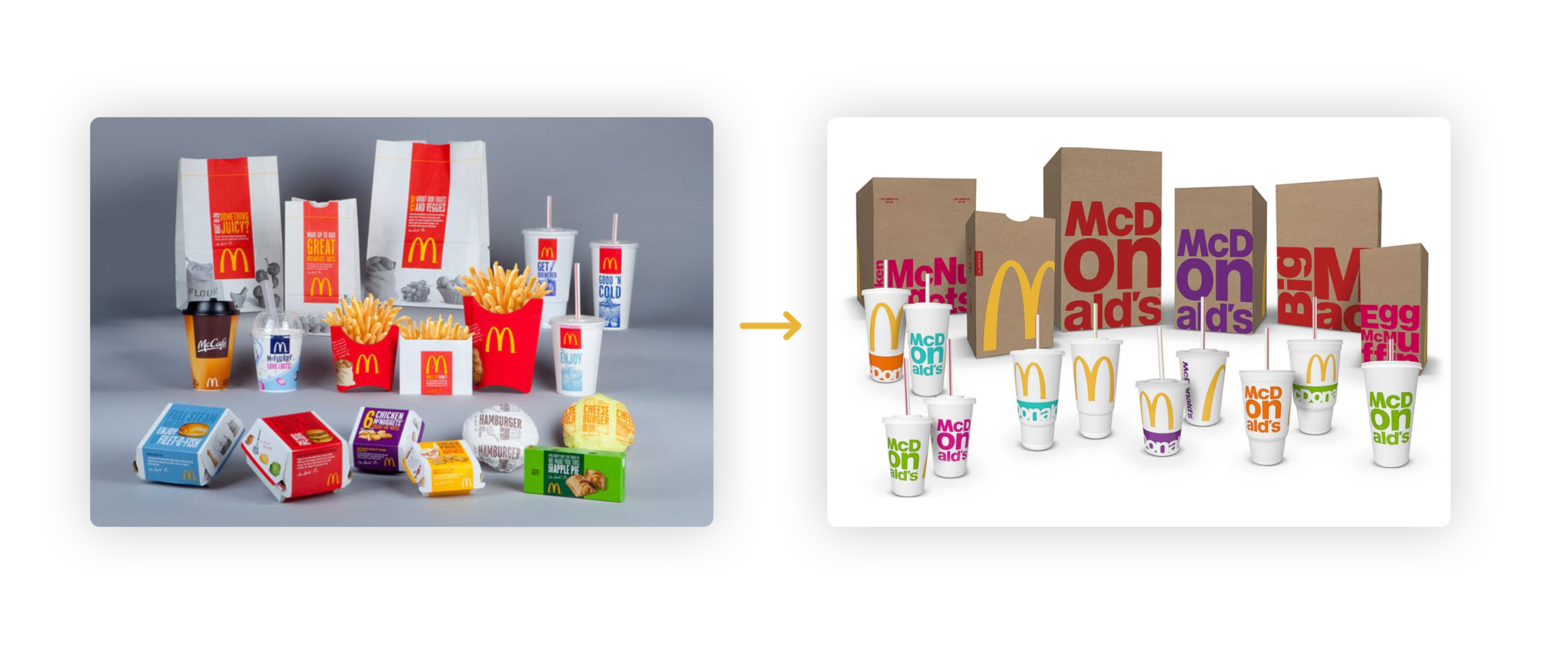 McDonalds Rebrand