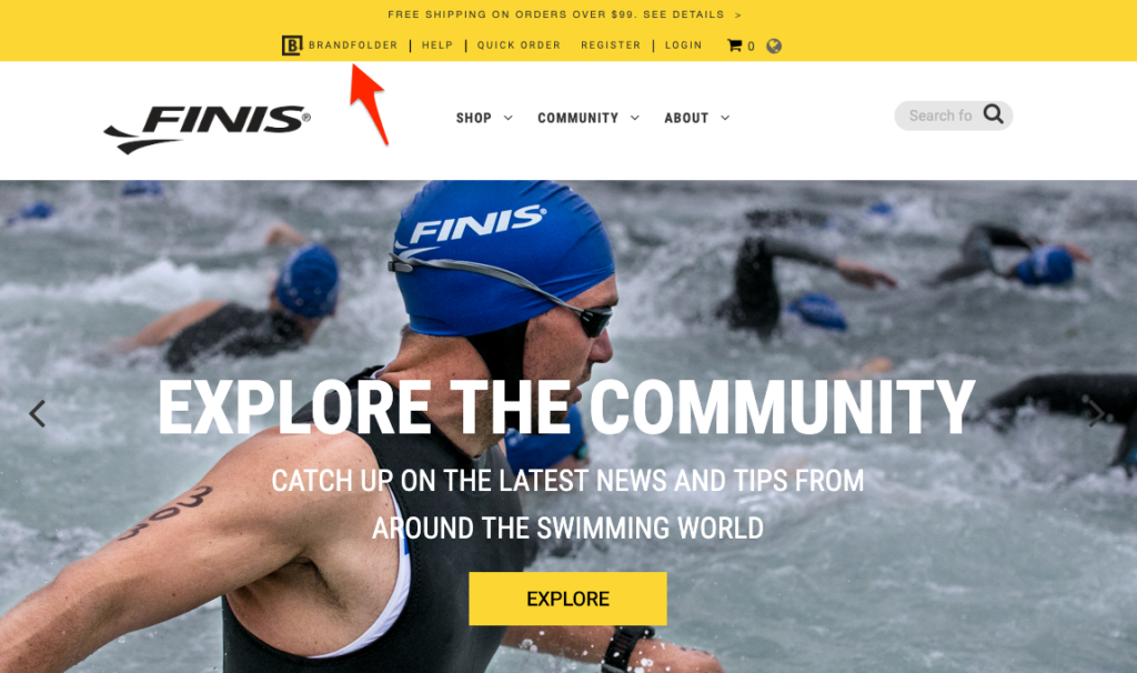 FINIS website