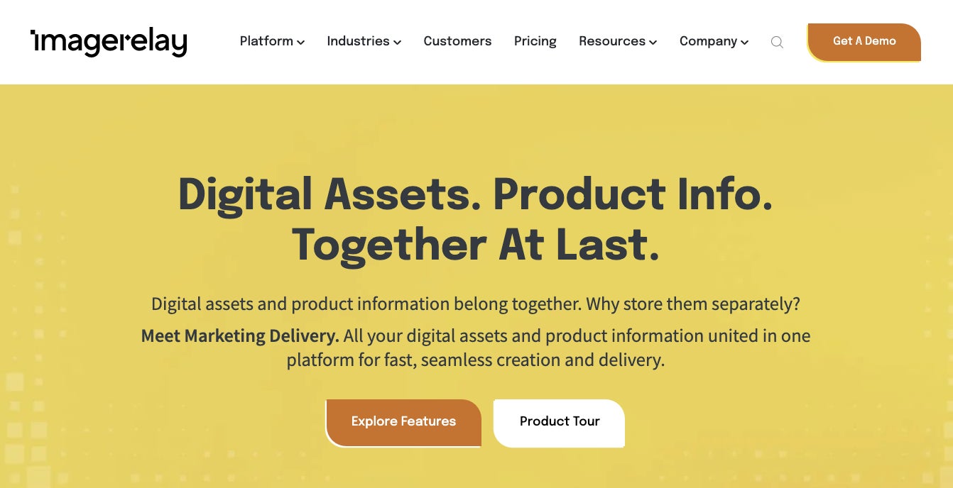 Image Relay homepage