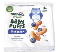 Aldi “Puffs” product Blueberry