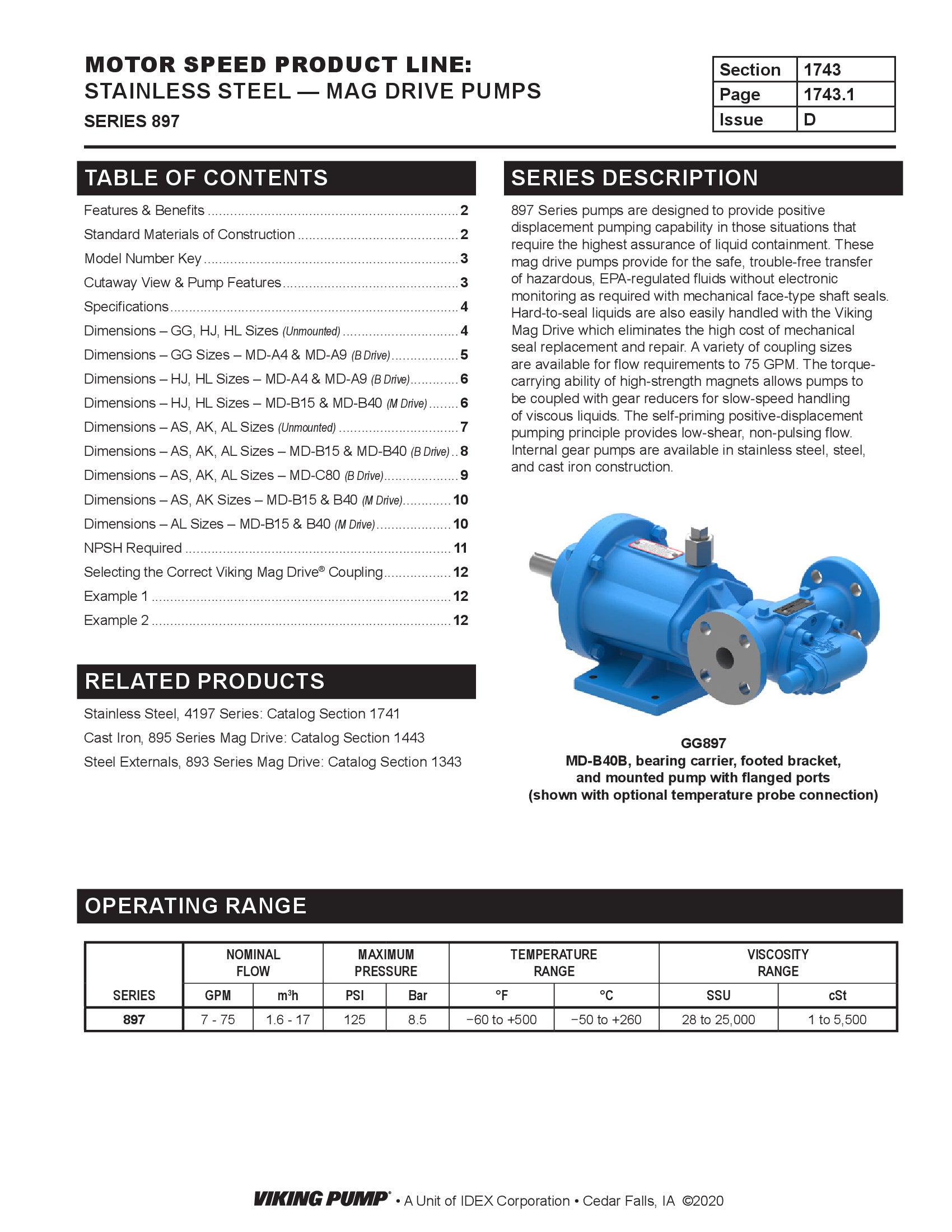 Catalog Section | 1743