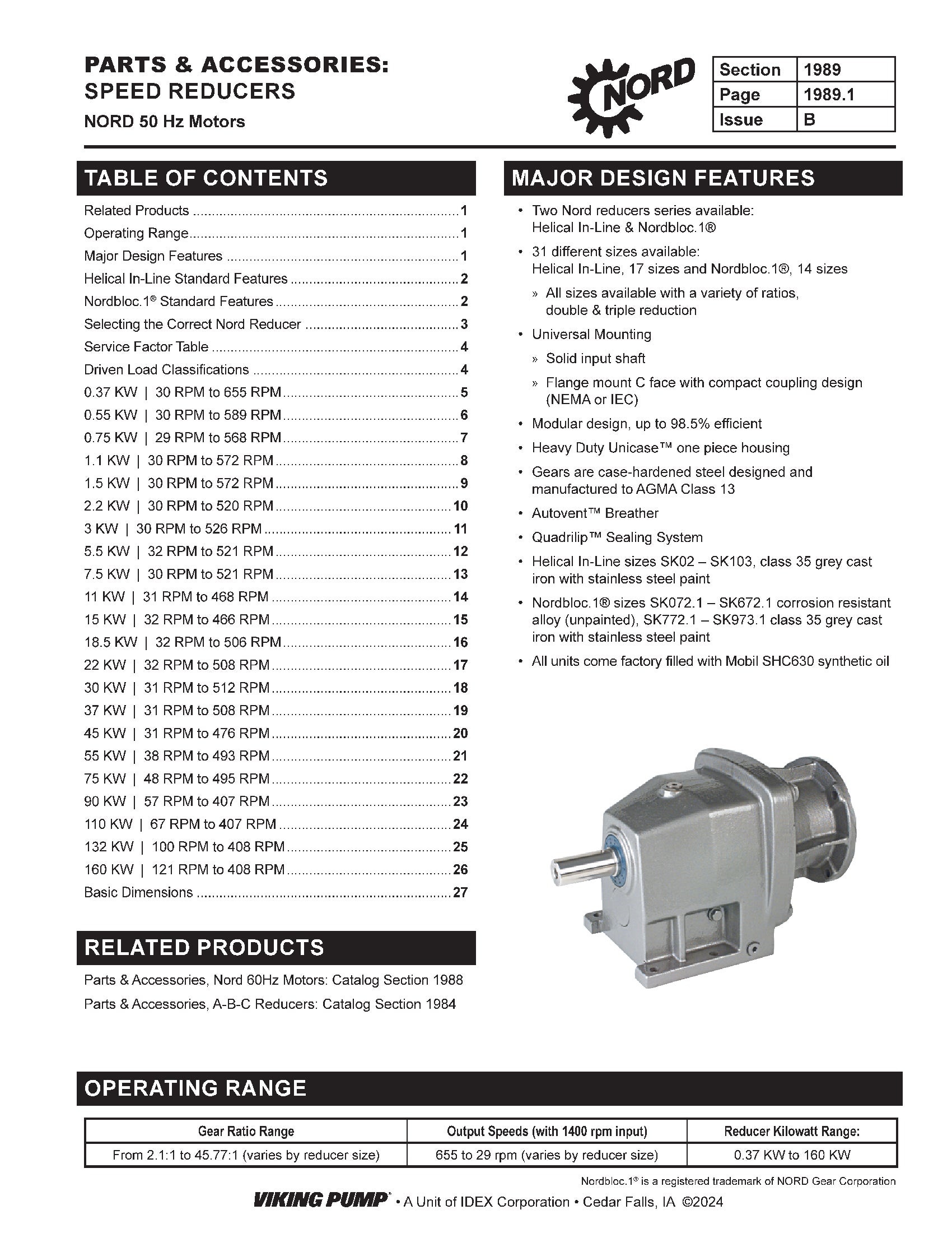 Catalog Section | 1989