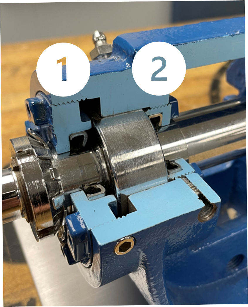 Bearing housing change