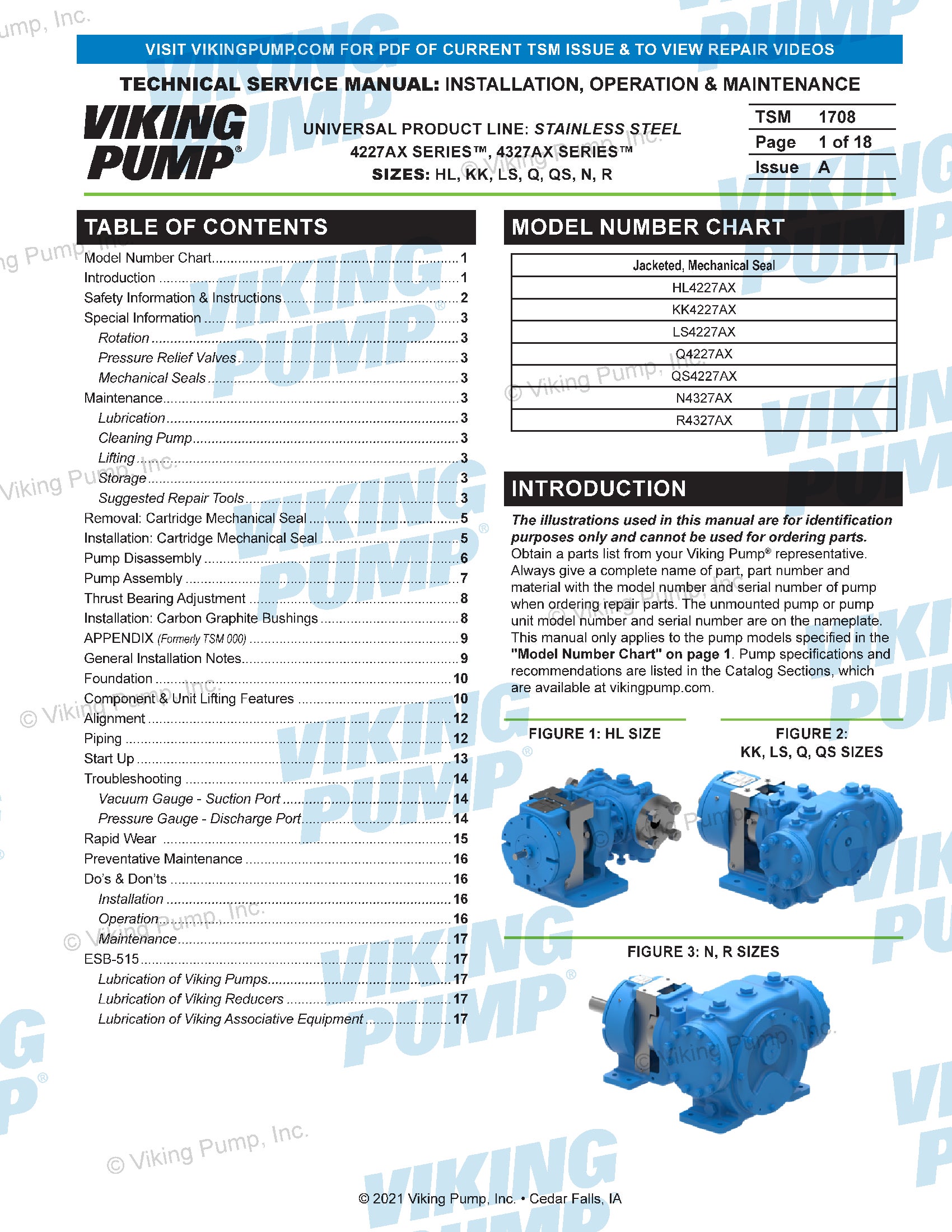 Service Manual | 1708 AX