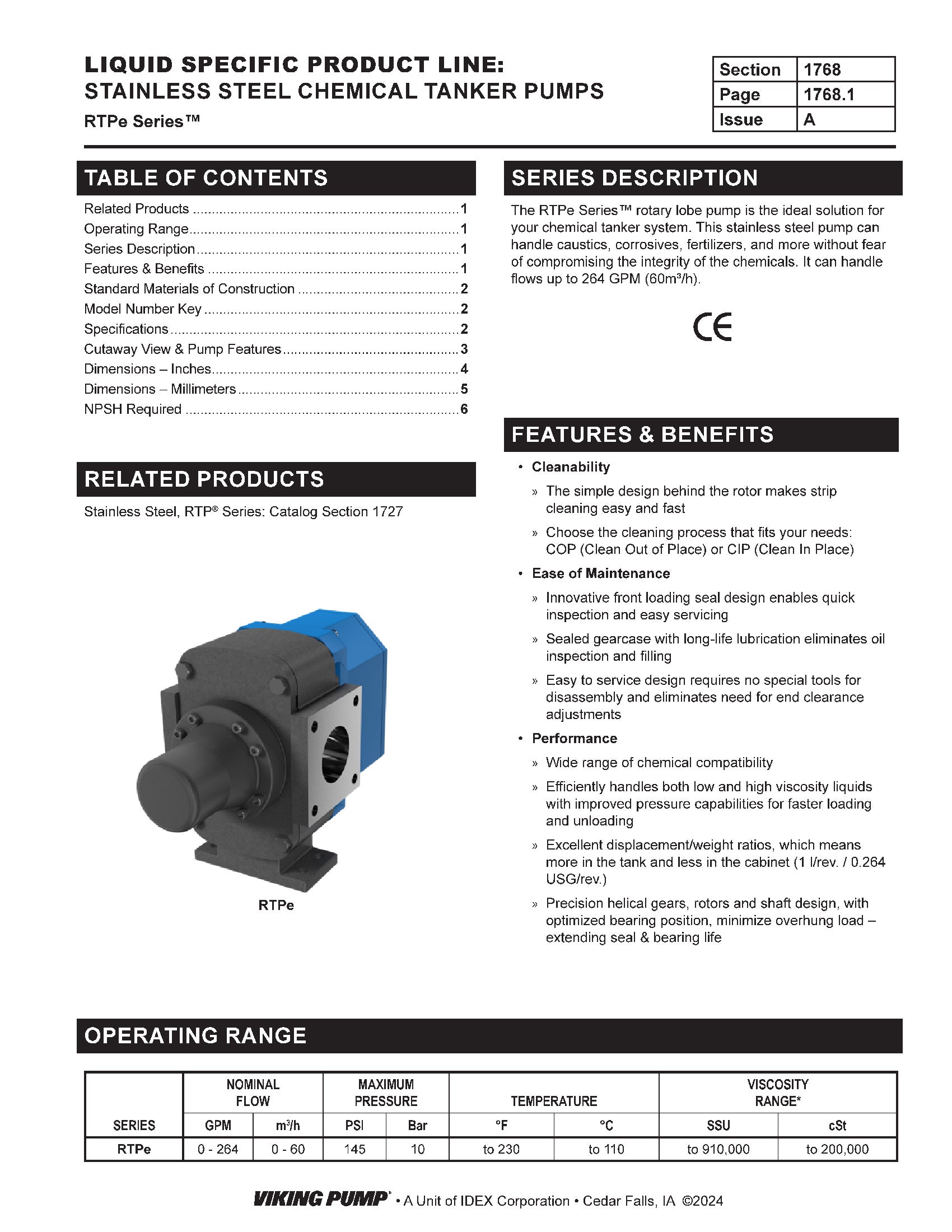 Catalog Section | 1768 | RTPe