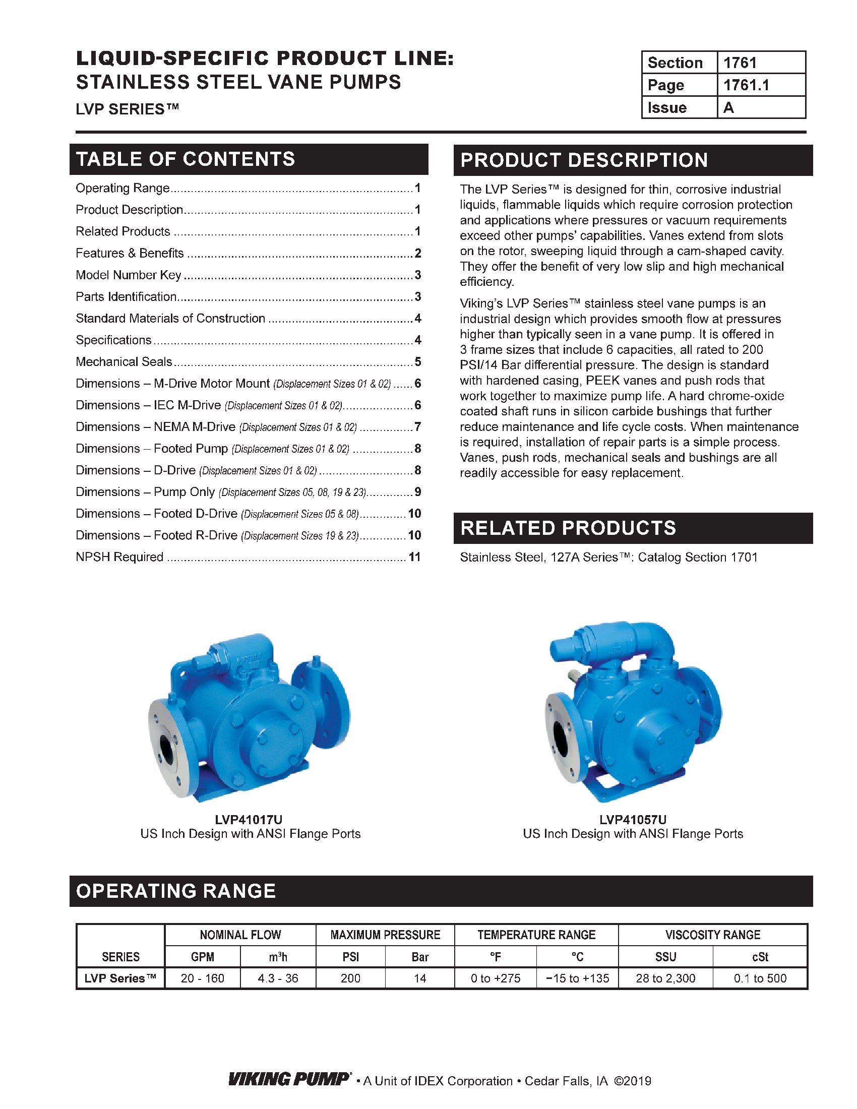 Catalog Section | 1761
