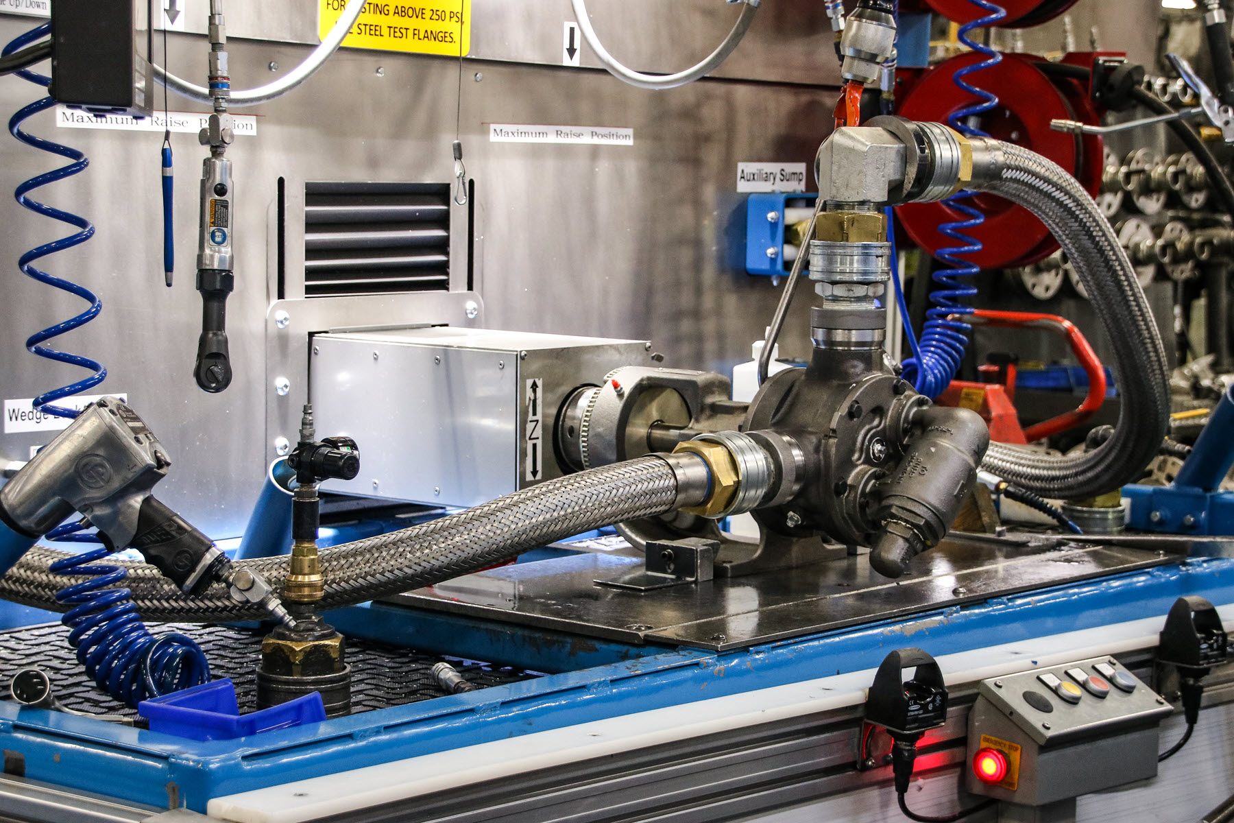Standard performance test at the A-LS test stand