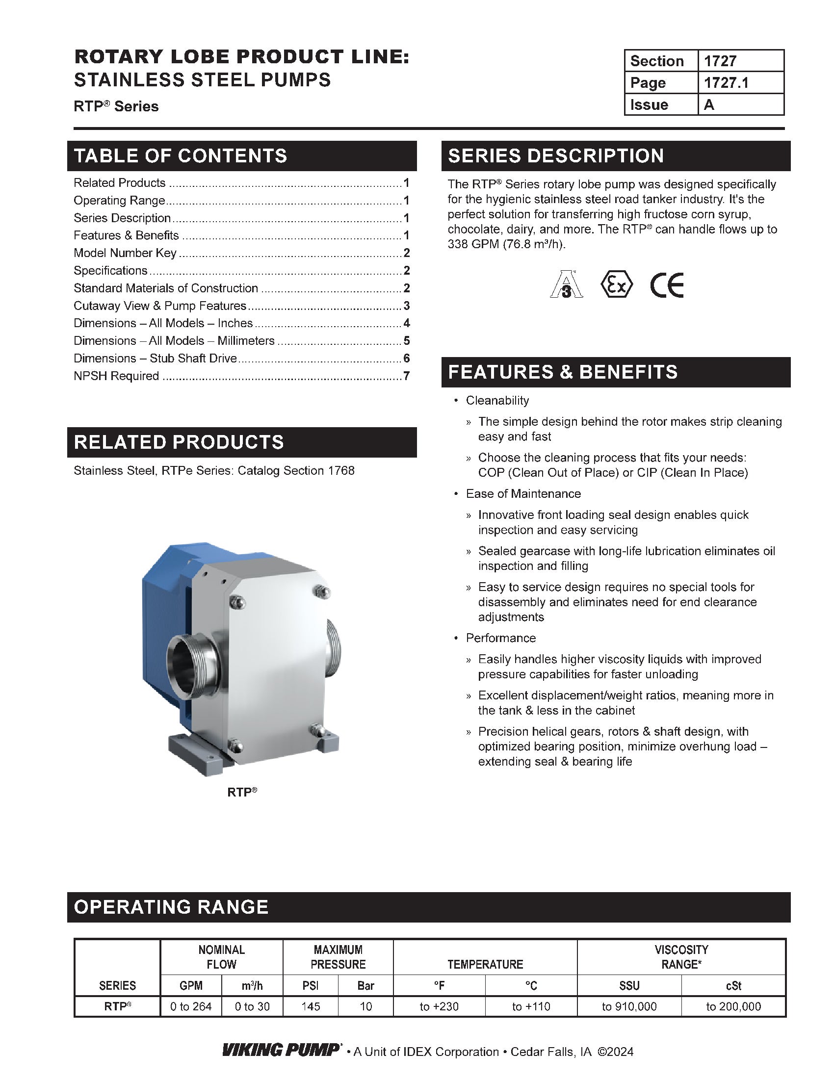Catalog Section | 1727 | RTP