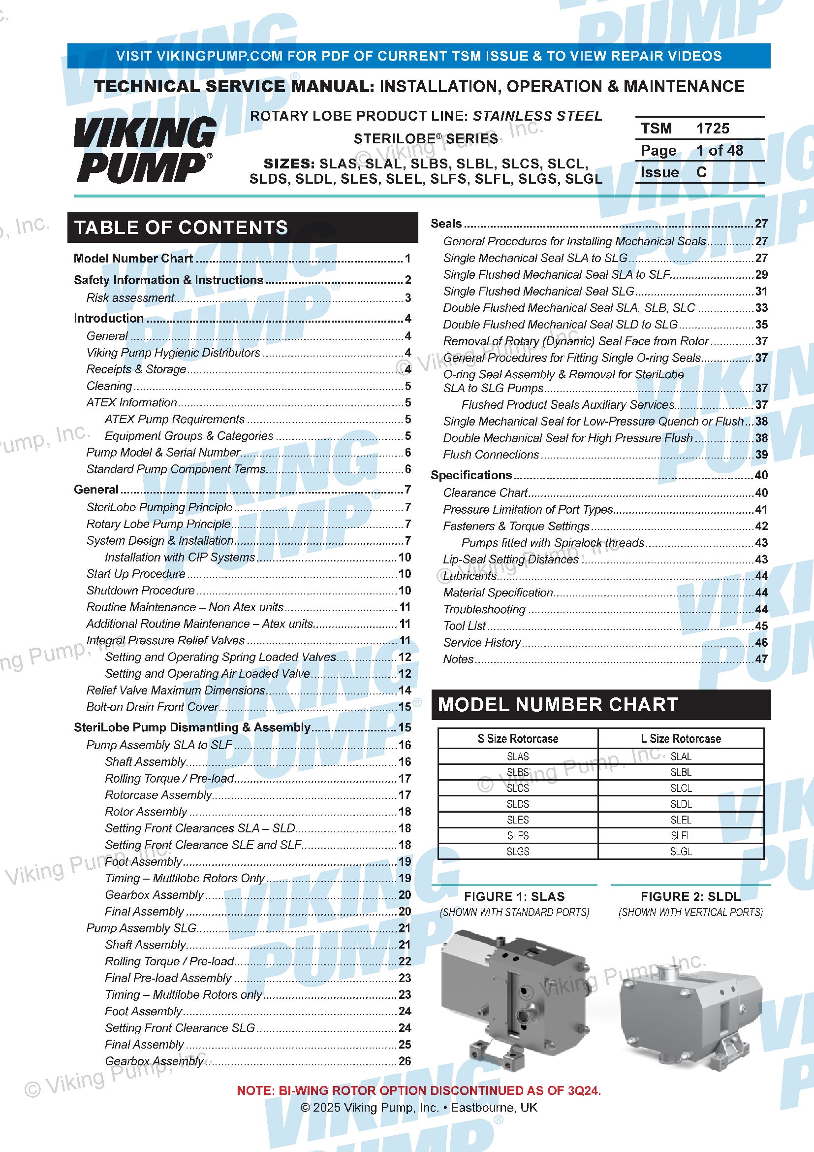 Service Manual | 1725 SteriLobe (A4)
