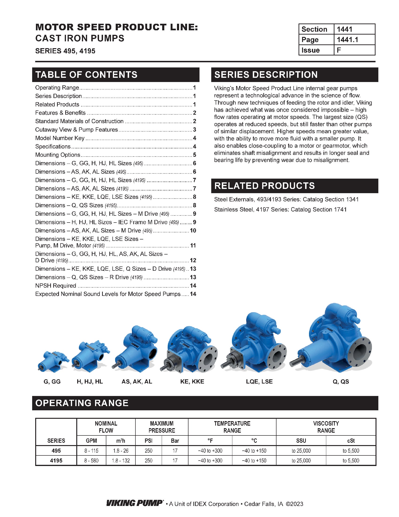 Catalog Section | 1441