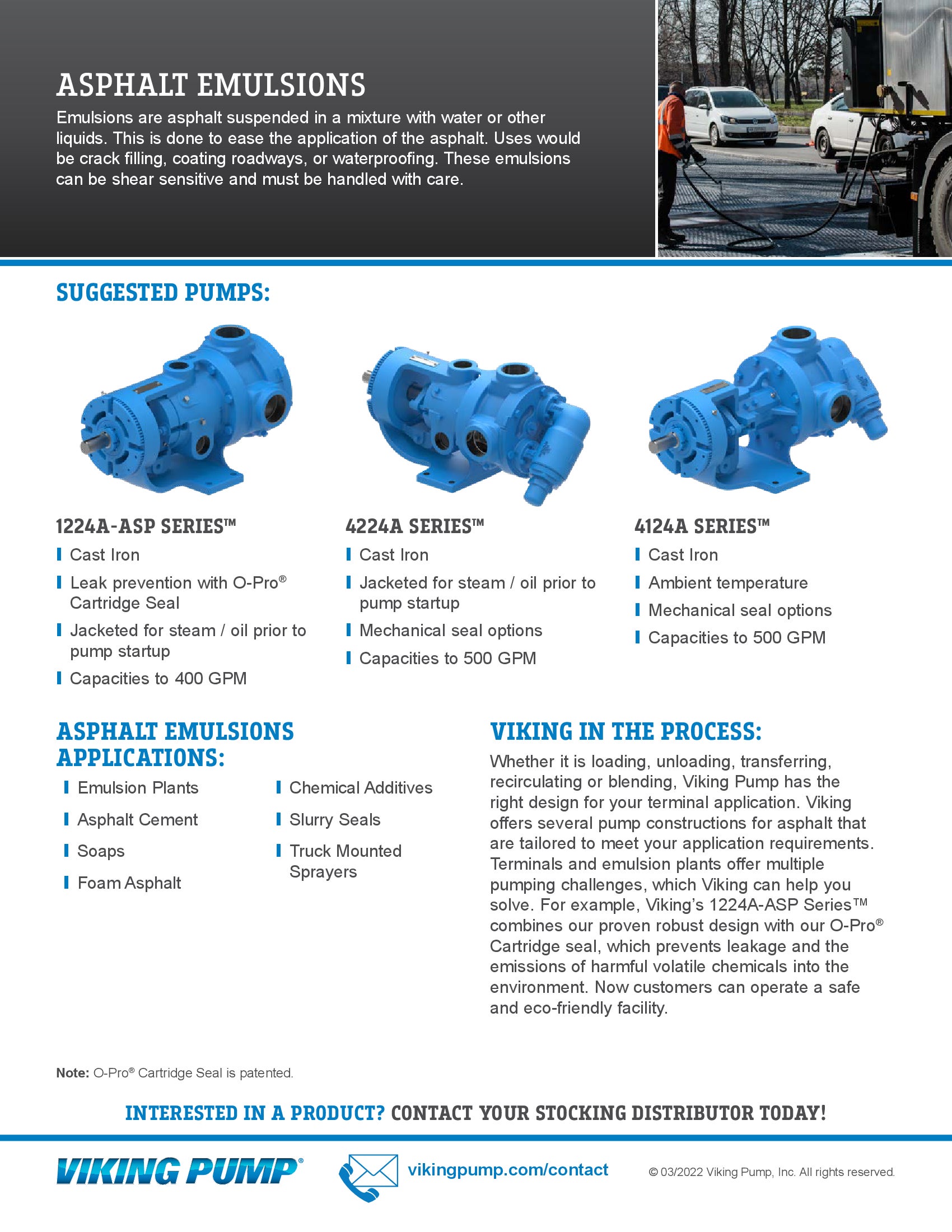 Liquid Flyer | Asphalt Emulsions