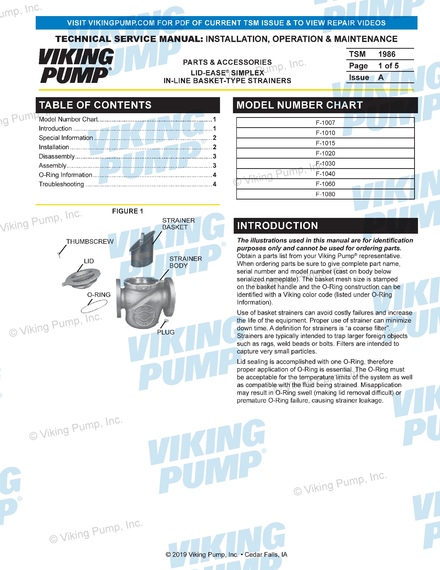 Service Manual | 1986