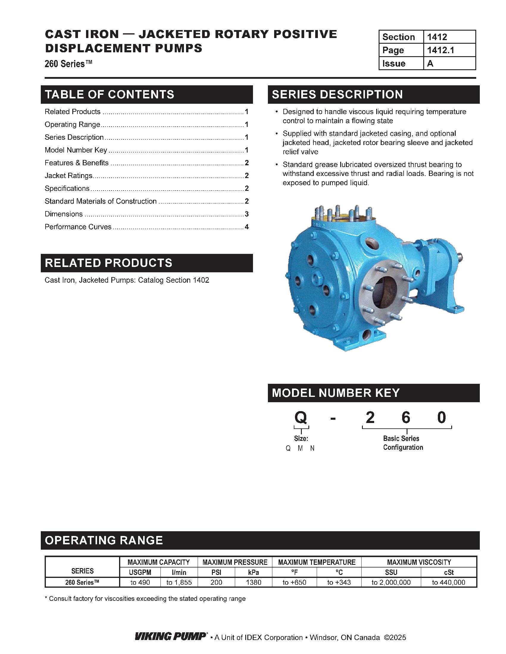 Catalog Section | 1412 | 260