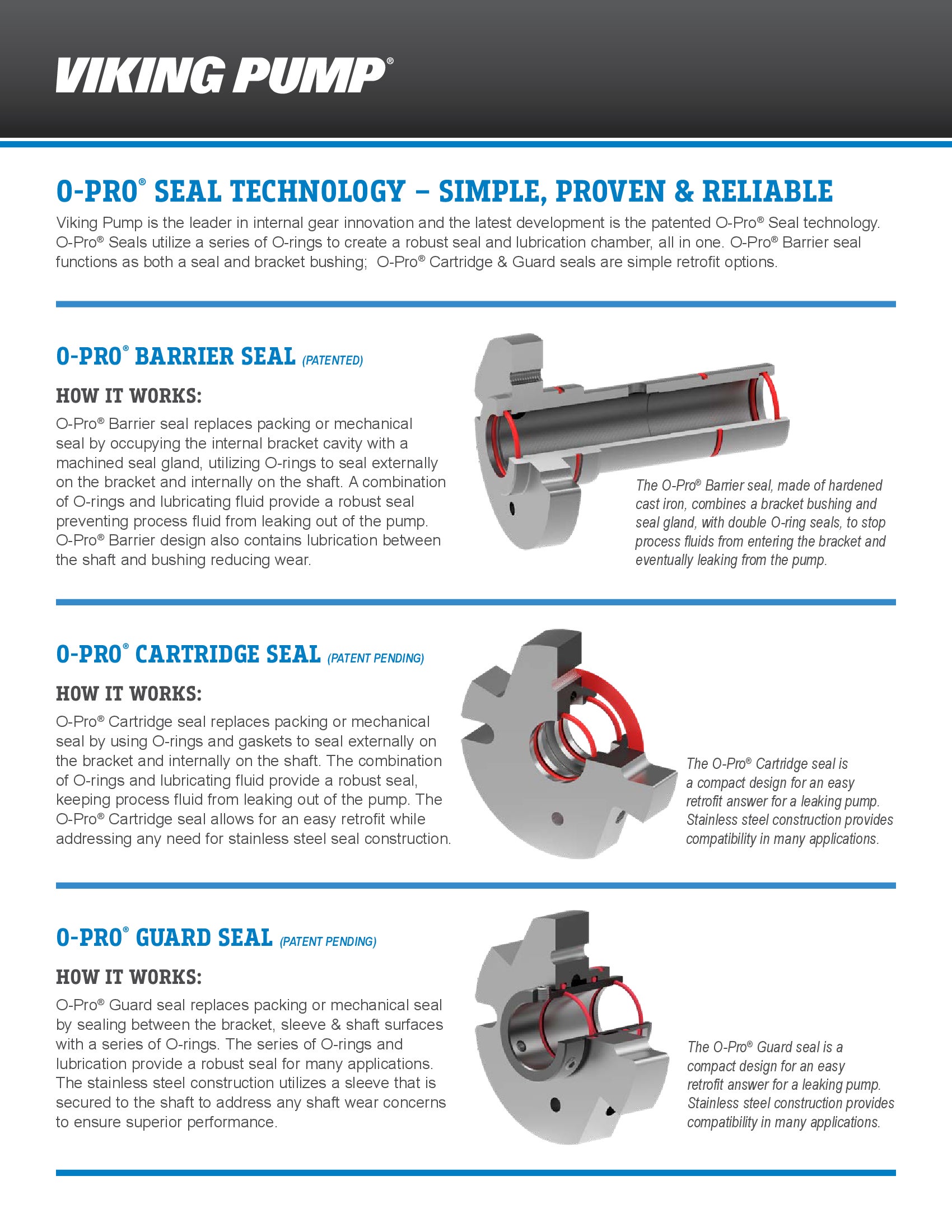 Flyer | O-Pro® Seals