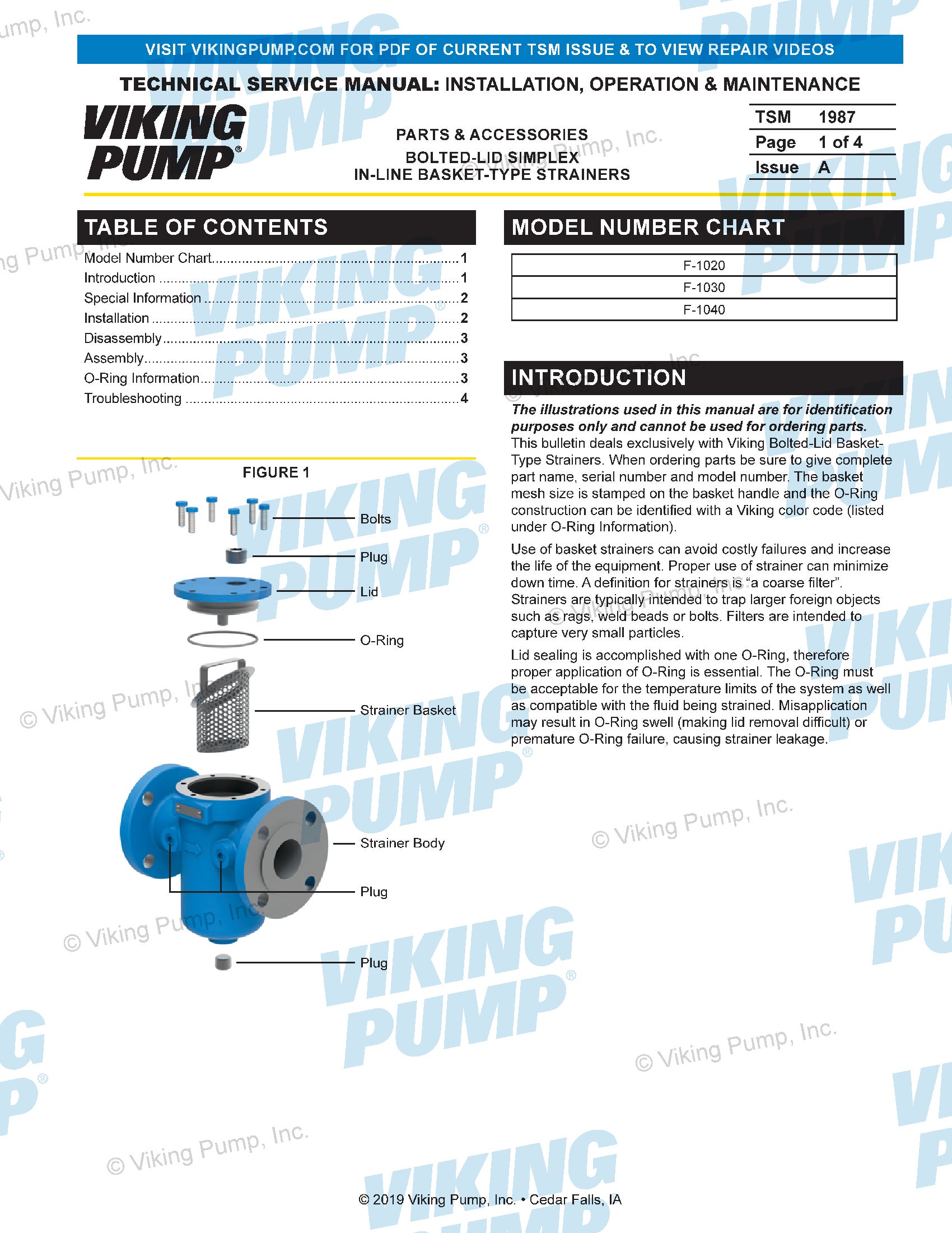 Service Manual | 1987