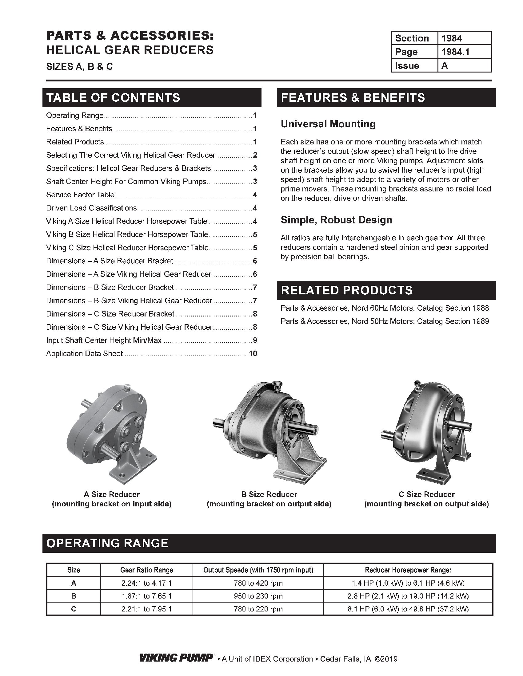 Catalog Section | 1984