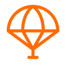 Parachute icon