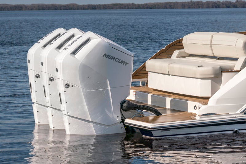 48 LS Propulsion Package: Triple Mercury 600 Verado V12