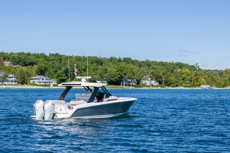 Tiara Yachts 35 LS Starboard Side View - 35 foot American-made yacht