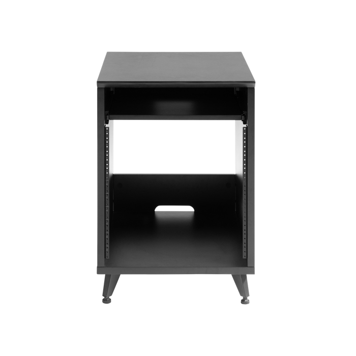Elite Series Furniture Desk 10U Rack - BLK