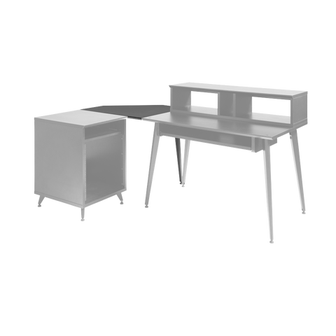 Elite Series Furniture Desk Corner Section - BLK