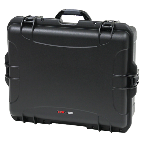 Waterproof case w/ diced foam; 22"x17"x8.2"