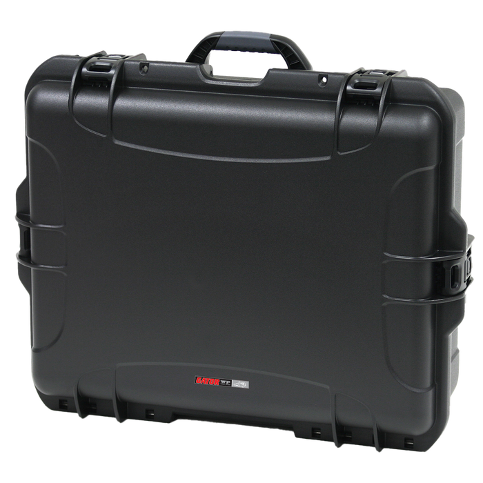 Waterproof case w/ diced foam; 22"x17"x8.2"