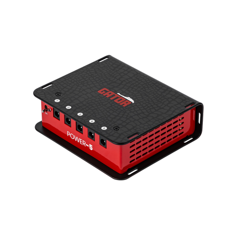 Pedal Board Power Supply With 5 Isolated Outputs