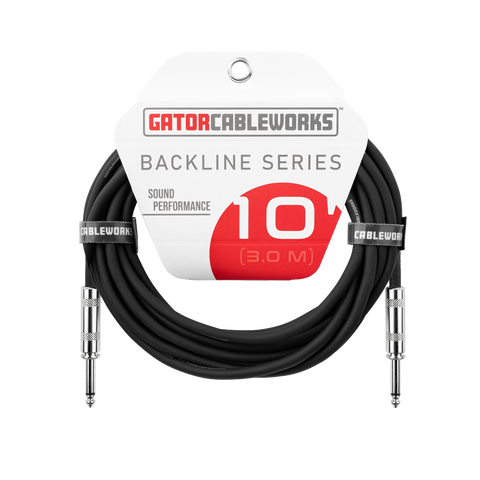 10 Foot Strt to Strt instrument Cable - Backline
