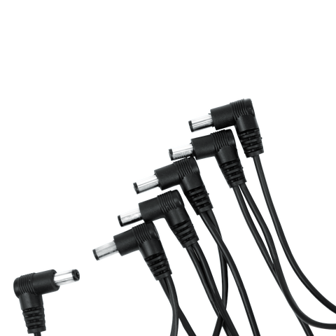 Male Daisy Chain Power Cable With 5 Outputs