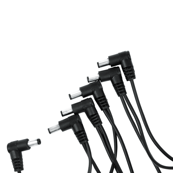 Male Daisy Chain Power Cable With 5 Outputs