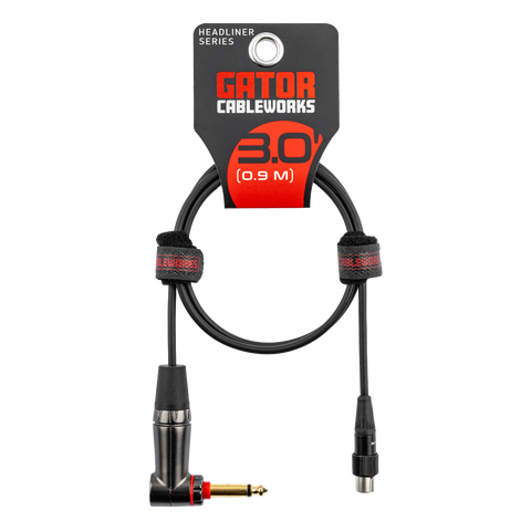 Headliner RA Wireless Instrument Cable - 3 foot