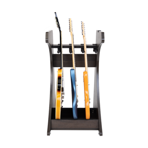 Elite Three Electric/Acoustic Guitar Rack – BRN