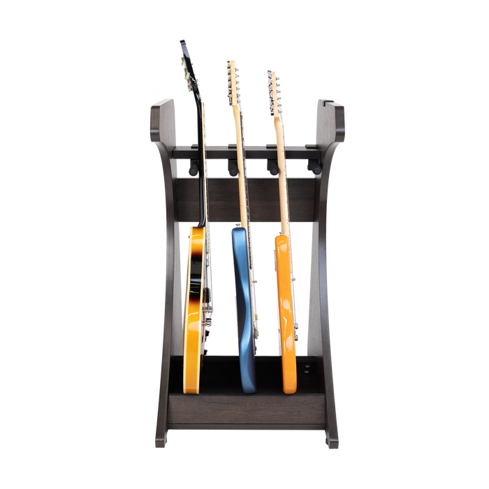 Elite Three Electric/Acoustic Guitar Rack – BRN