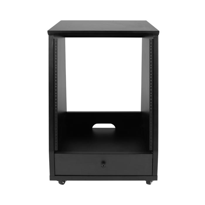 Frameworks Elite Angled Studio Rack - 12U BLK