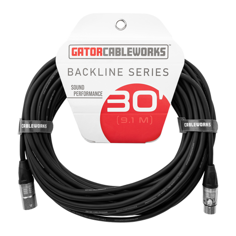30 Foot XLR Microphone Cable