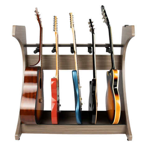 Elite Five Electric/Acoustic Guitar Rack – GRY