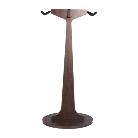 Elite Series 2X Guitar Hanging Stand, Brown Finish