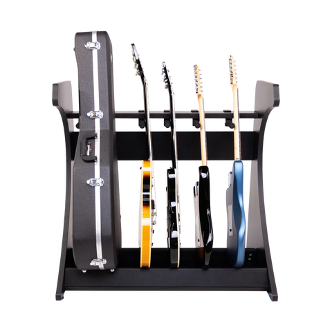 Elite Five Electric/Acoustic Guitar Rack - BLK