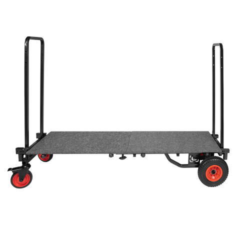 Lower Deck Flat Surface for Utility Carts