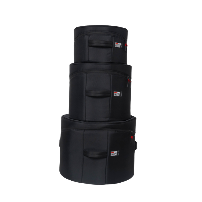 Bop Drum Set Bags; 18" x 14" BD, 12" x 8" TT, 14"