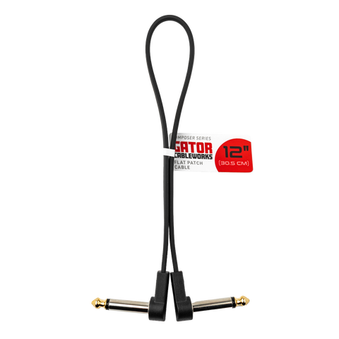Composer Series Flat Patch Cable - 12 inch