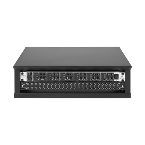 Elite Series Furniture Desktop 2U Studio Rack BLK