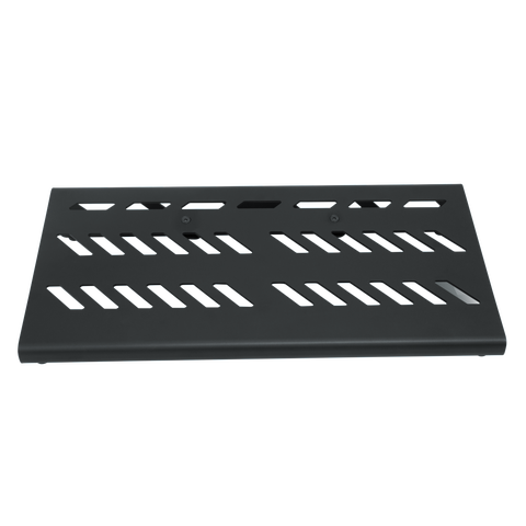 Black Aluminum Pedal Board; Large w/ Carry Bag