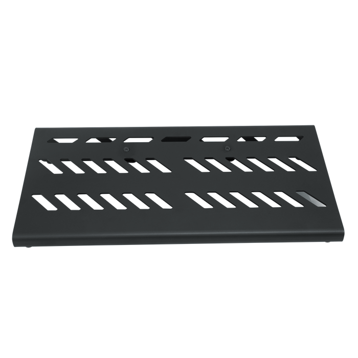 Black Aluminum Pedal Board; Large w/ Carry Bag