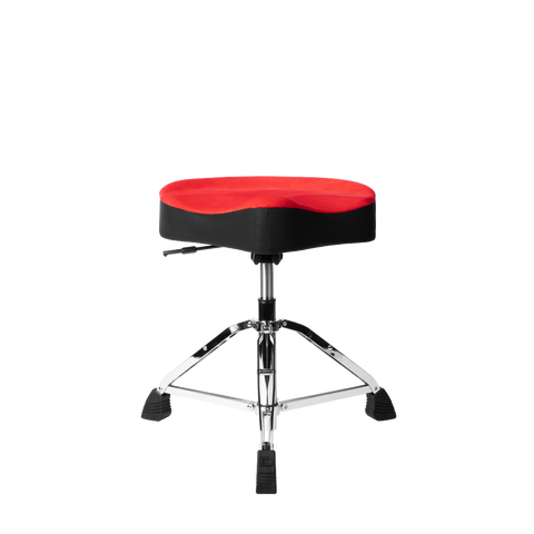 Gator Air Glide Drum Throne Saddle Seat- Red