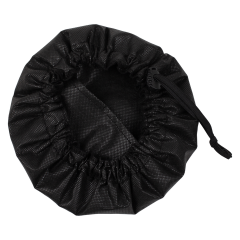 Black Bell Cover with MERV 13 filter, 8-9 Inches