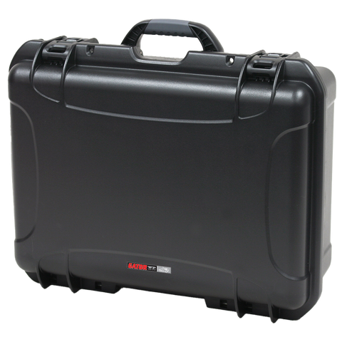 Waterproof case w/ diced foam; 20"x14"x8"